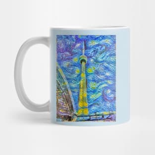Van Gogh Tower Mug